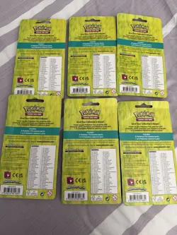 Pokemon TCG 2 Pack Pin Blister Darkness Ablaze & Sun& Moon Lot Of 6 Sealed! - Image 2