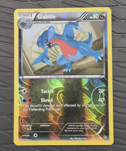 Gabite 88/124 Uncommon Dragons Exalted Pokemon Reverse Holo Lightly Played - Image 1