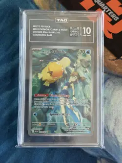 Misty's Psyduck 193/182 SV10 Destined Rivals 2025 Pokemon TAG 10 - Image 1