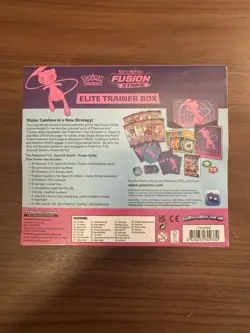 Pokemon TCG Sword & Shield Fusion Strike Elite Trainer Box ETB Factory Sealed - Image 2