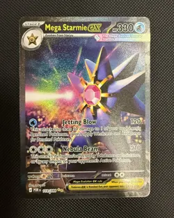 Pokemon TCG Mega Starmie Ex SIR Rare Perfect Order 118/088 | NM - Image 1