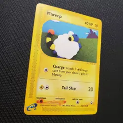 Mareep 93/147 Common Aquapolis Pokemon NM - Image 2