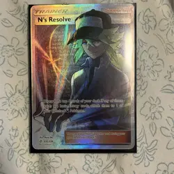 The Pokemon Company N's Resolve 232/236 Cosmic Eclipse Full Art Holo UR - Image 1