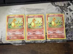 Pokemon TCG Charmander - Toys R Us Promo X3 - 09/108 - MINT / SEALED - Image 1