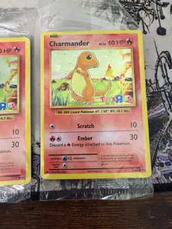 Pokemon TCG Charmander - Toys R Us Promo X3 - 09/108 - MINT / SEALED - Image 4