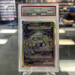 Pokemon Terapagos ex 170/142 Sv07 Stellar Crown SIR Holo EN 2024 PSA 10 - Image 1