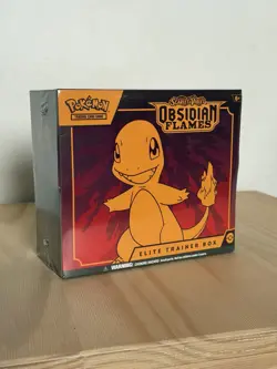 POKEMON SCARLET & VIOLET OBSIDIAN FLAMES FACTORY SEALED ELITE TRAINER BOX ETB - Image 2