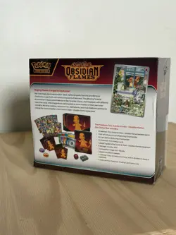 POKEMON SCARLET & VIOLET OBSIDIAN FLAMES FACTORY SEALED ELITE TRAINER BOX ETB - Image 4