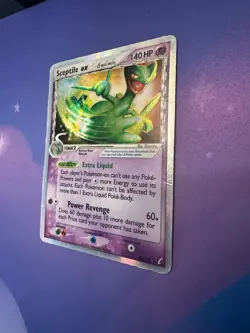Pokemon Sceptile ex (Delta Species) - 96/100 Crystal Guardians Holo 140 HP - MP - Image 3