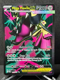 Pokemon Mega Mawile ex 162/132 Ultra Rare Mega Evolution Near Mint - Image 1