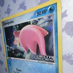 Pokemon TCG Slowpoke Delta Species Reverse Holo Common 50 HP 83/113 2005 - Image 3