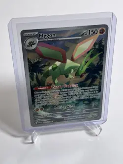 Flygon 101/094 Me02: Phantasmal Flames Holo Near Mint Pokemon TCG Mint Clean #1 - Image 1