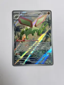 Flygon 101/094 Me02: Phantasmal Flames Holo Near Mint Pokemon TCG Mint Clean #1 - Image 2