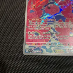Pokemon TCG: SV02 Paldea Evolved Flamigo 227/193 Holo Illustration Rare NM - Image 2