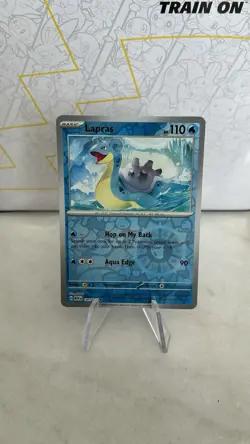 Pokemon TCG - Lapras 131/165 Sv: Scarlet & Violet 151 Reverse Holo - NM - Image 1