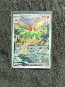 Pokemon Phantasmal Flames Flygon 101/094 Illustration Rare - Image 1