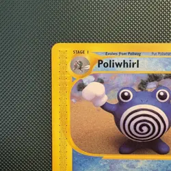 Pokemon Vintage Poliwhirl 089/165 Expedition Yuka Morii Wotc E-reader 2002 - Image 2
