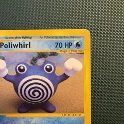 Pokemon Vintage Poliwhirl 089/165 Expedition Yuka Morii Wotc E-reader 2002 - Image 3
