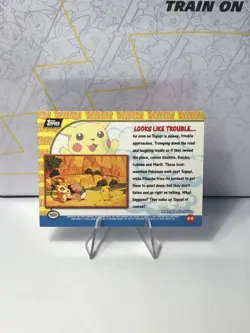 Pokemon TCG - Pikachu's Vacation #44 Looks Like Trouble… Topps - LP - Image 2