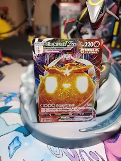 Pokemon Tcg Cinderace VMAX #45 Pokemon Fusion Strike NM - Image 1