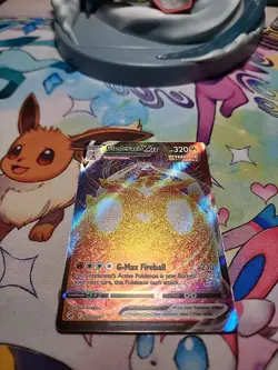 Pokemon Tcg Cinderace VMAX #45 Pokemon Fusion Strike NM - Image 2