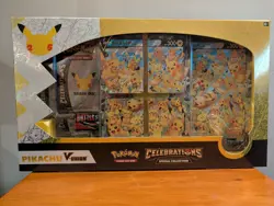 Pokemon TCG Celebrations Pikachu V-Union Special Collection Box Brand New Sealed 820650809156 - Image 1