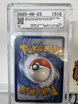 CGC 10 Mew ex 232/091 Paldean Fates SIR Bubble Mew GEM MINT Pokemon Eng - Image 4