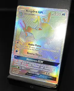 Kingdra GX Pokemon Sun & Moon Black Star Promo #SM155 NM - Image 2