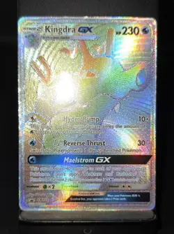 Kingdra GX Pokemon Sun & Moon Black Star Promo #SM155 NM - Image 3
