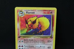 Pokemon TCG Flareon 19/64 Jungle 1st Edition Rare Regular Non-Holo - Image 3