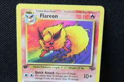 Pokemon TCG Flareon 19/64 Jungle 1st Edition Rare Regular Non-Holo - Image 4
