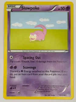 Slowpoke 32/83 NM/M C Generations Pokemon NON-HOLO - Image 1
