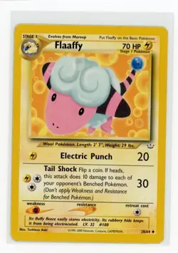 Pokemon Neo Revelation #28/64 Flaaffy - Image 1