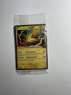 Team Rocket's Zapdos 070/182 SEALED - Gamestop Promo - Destined Rivals - Pokemon - Image 1