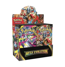 POKEMON MEGA EVOLUTION ENHANCED BOOSTER BOX WITH PROMO NEW SEALED PRESALE 9/28 - Image 1