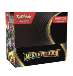POKEMON MEGA EVOLUTION ENHANCED BOOSTER BOX WITH PROMO NEW SEALED PRESALE 9/28 - Image 2