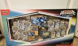 Pokemon TCG Lucario V & Tyranitar V Prismatic Evolutions *BUNDLE of 10* - Image 1