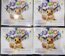 4 x Pokemon Prismatic Evolutions Pokemon Center Elite Trainer Box ETB Bundle - Image 2