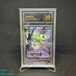 Celebi V Pokemon (2021) English Fusion Strike 245/264 Ultra Rare TCG 10 GEM MINT - Image 1