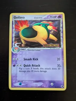 Quilava 36/101 Reverse Holo Rare EX Dragon Frontiers Pokemon LP - Image 1