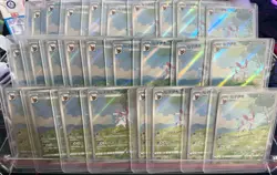 Pokemon Chinese exclusive Eevee Gem Pack 2 CBB2C Holo Full Art 4-piece set NM - Image 3