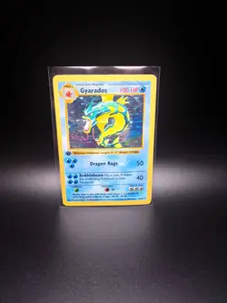 Pokemon TCG - Gyarados 1st Edition BASE SET SHADOWLESS FOIL (PLEASE READ) - Image 2