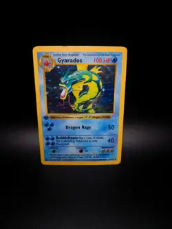 Pokemon TCG - Gyarados 1st Edition BASE SET SHADOWLESS FOIL (PLEASE READ) - Image 4