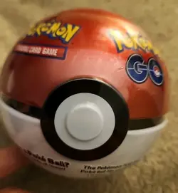 2022 Pokemon TCG "Go" Pokeball Tin A22 NEW SEALED 3 Booster packs 1 Coin - Image 1