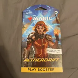 Magic: The Gathering Aetherdrift Play Booster 14 Card Pack Brand New - Image 1