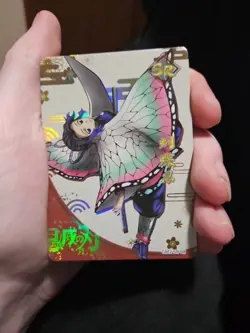 Demon Slayer SR Shinobu Kocho SR Pieces of Time Holo Anime Trading Card - Image 1