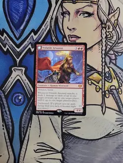 1x Volatile Arsonist - NM/M VOW MTG Magic - Image 1