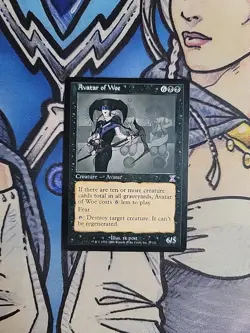 1x Avatar of Woe - LP Time Spiral MTG Magic - Image 1