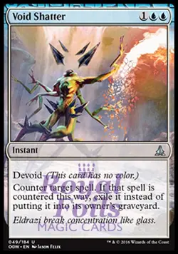 Void Shatter 1x FOIL OGW MTG Oath of the Gatewatch Uncommon MINT blue - Image 1