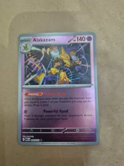 Pokemon Mega Evolution Alakazam 056/132 Rev Holo. - Image 1